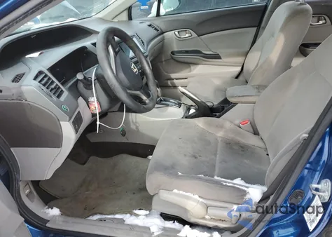 2012 Honda Civic Dx from USA, damaged, VIN 2HGFB2F27CH501171